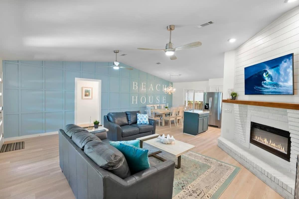 The St Augusdream Renovated Beach House Sleeps 8 Walk To Beach Saint Augustine Exterior foto