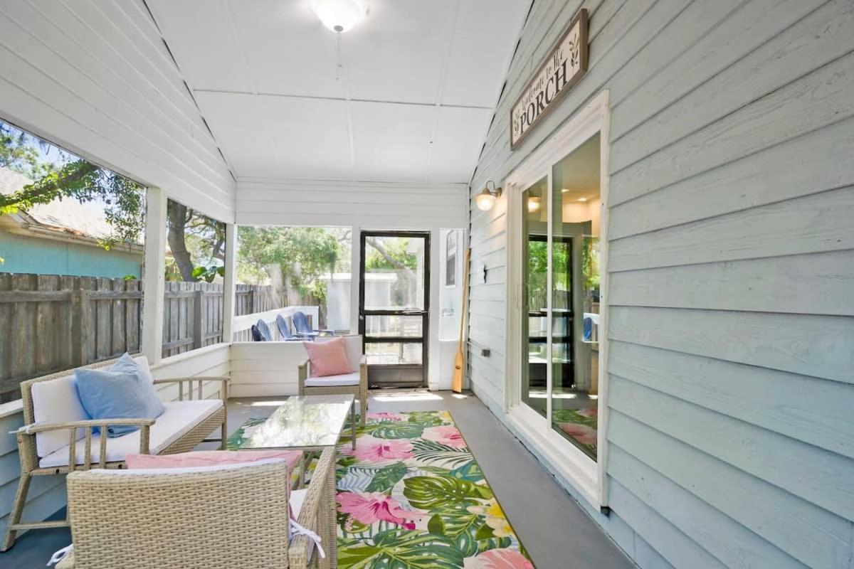 The St Augusdream Renovated Beach House Sleeps 8 Walk To Beach Saint Augustine Exterior foto